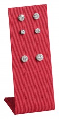 Expositor aretes, 7 pares, P.110 rojo 