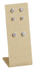 Expositor aretes, 7 pares, P.142 beige 