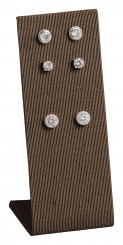 Expositor aretes, 7 pares, P.177 marrón oscuro 