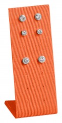 Expositor aretes, 7 pares, P.118 naranja 