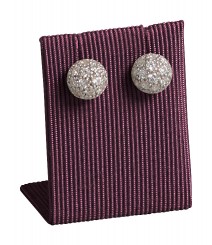 Earrings stand, small, P.156 aubergine 