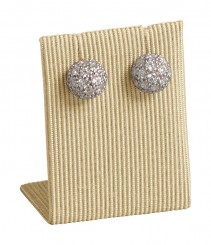 Expositor pendientes, pequeño, P.142 beige 