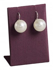 Earrings stand, medium, P.156 aubergine 