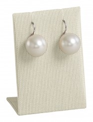 Expositor pendientes, mediano, P.103 crema 