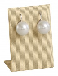 Expositor pendientes, mediano, P.142 beige 