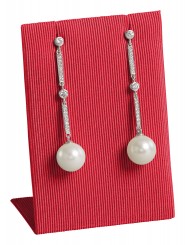 Expositor pendientes, grande, P.110 rojo 