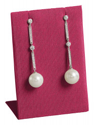 Espositore orecchini, grande, P.125 fucsia 