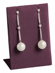 Earrings stand, large, P.156 aubergine 