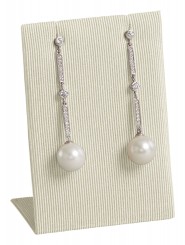 Expositor pendientes, grande, P.103 crema 