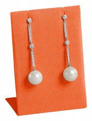 Expositor pendientes, grande, P.118 naranja 