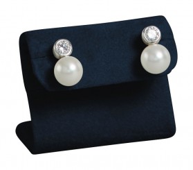 Support boucles d'oreilles, petit, M.2018 bleu foncé 