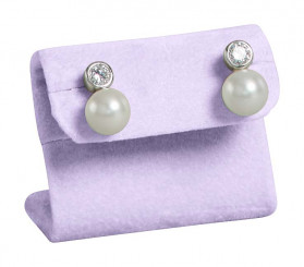Earrings stand, small, M.049 lavender 