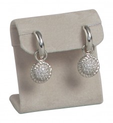 Expositor pendientes, mediano, M.055 topo 