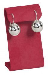 Earrings stand, large, M.041 red 