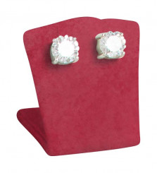 Earrings stand, small, M.041 red 