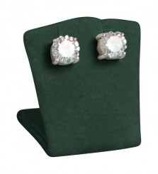 Espositore orecchini, piccolo, M.095 verde abete 