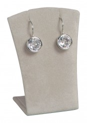 Expositor pendientes, mediano, M.055 topo 
