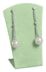 Expositor pendientes, grande, M.094 verde claro 