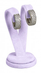 Earrings stand, small, M.049 lavender 