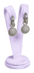 Earrings stand, medium, M.049 lavender 