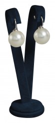 Support boucles d'oreilles, grand, M.2018 bleu foncé 