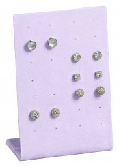 Ear studs stand for 14 pairs, M.049 lavender 