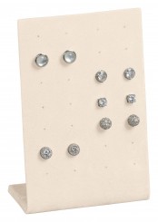 Expositor aretes, 14 pares, M.1205 crema 