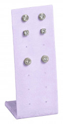 Ear studs stand for 7 pairs, M.049 lavender 