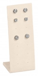 Expositor aretes, 7 pares, M.1205 crema 