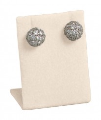 Expositor pendientes, pequeño, M.1205 crema 