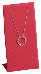 Expositor, 1 collar, P.110 rojo 