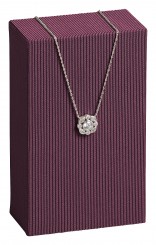 Riser-bust, small, P.156 aubergine 