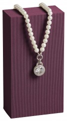 Riser-bust, large, P.156 aubergine 