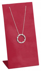 Stand for 1 necklace, M.041 red 