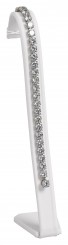 Espositore bracciale, stretto/verticale, N.0008 bianco 