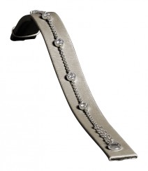 Support bracelet, étroit/horizontal, N.666 bronze 