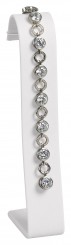Espositore bracciale, verticale, N.0008 bianco 