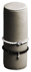 Support bracelet, cylindrique, N.666 bronze 