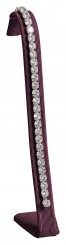 Bracelet stand, narrow/vertical, P.156 aubergine 