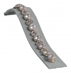 Armbandständer, breit/horizontal, P.150 silbergrau 