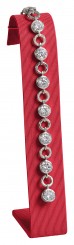 Expositor brazalete, ancho/vertical, P.110 rojo 