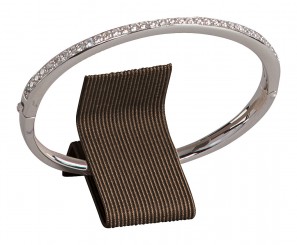 Expositor brazalete rígido, P.177 marrón oscuro 