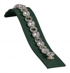 Bracelet stand, wide/horizontal, M.095 pine green 
