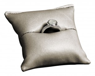 Coussin, petit, pour 1 bague, N.666 bronze 