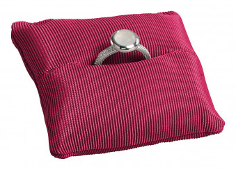 Cuscino, piccolo, per 1 anello, P.125 fucsia 