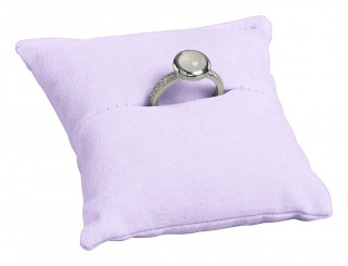 Cojín, pequeño, para 1 sortija, M.049 lavanda 
