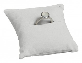 Kissen, klein, für 1 Ring, M.428 grau 