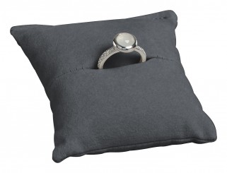 Cuscino, piccolo, per 1 anello, M.432 antracite 