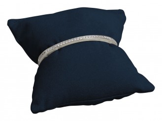 Coussin, moyen, M.2018 bleu foncé 