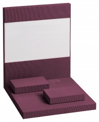 Display stand, P.156 aubergine 